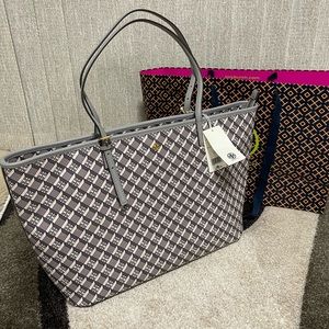 TORY BURCH ZIP TOTE BAG